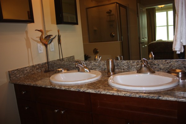Granite Countertops in Master Bathroom